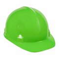 Jackson Safety Front Brim Hard Hat, Type 1, Class E, Ratchet (4-Point), Hi-Vis Lime, 12 PK 14845